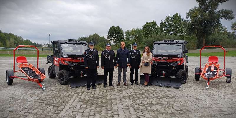 Odbiór sprzętu ratowniczego dla OSP w Gminie Dębowiec Odbiór sprzętu ratowniczego dla OSP w Gminie Dębowiec